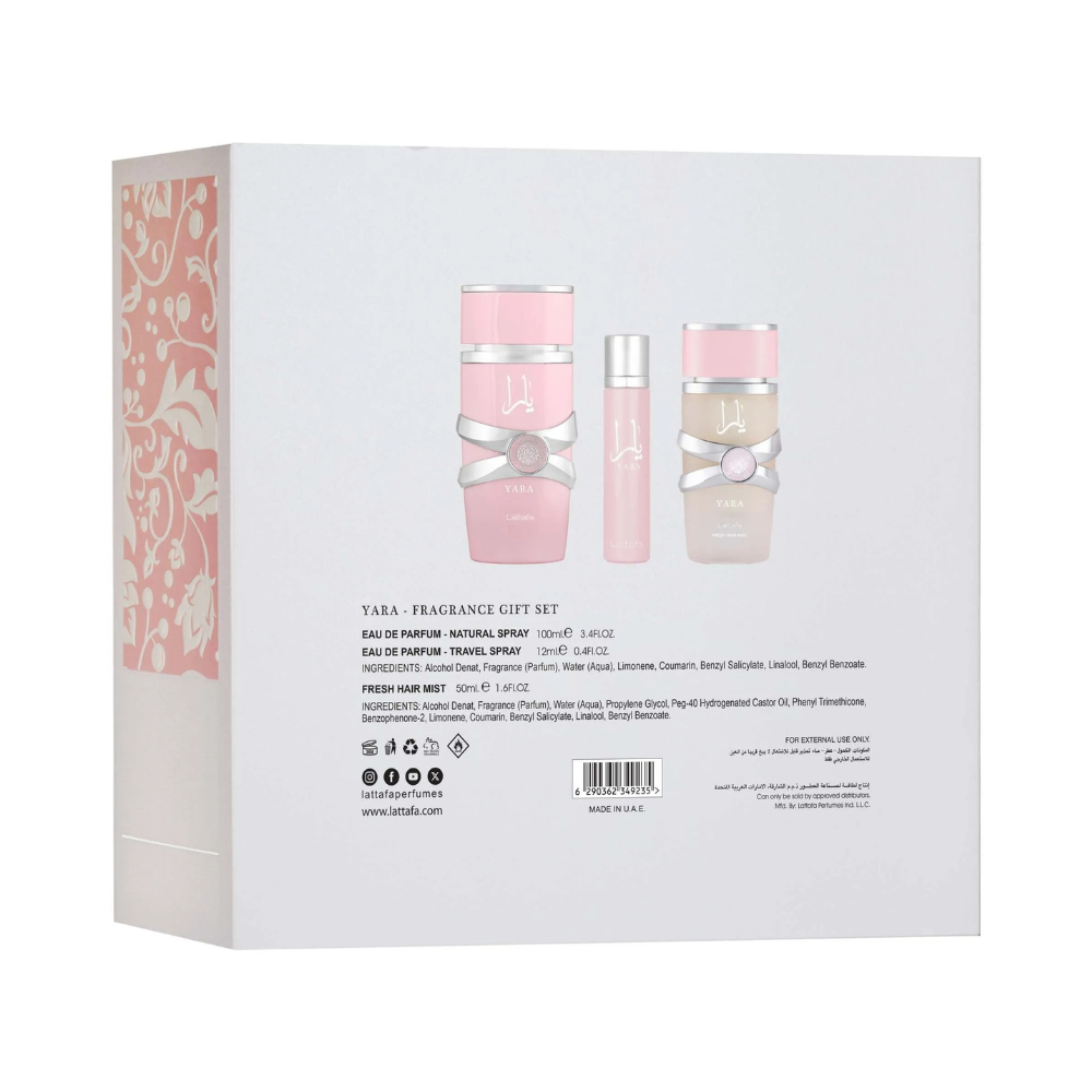 Lattafa Yara Gift Set 3